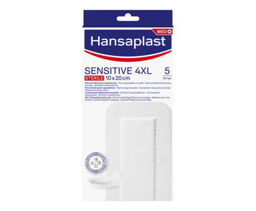 Hansaplast Sensitive 4XL 10x20cm 5 kpl