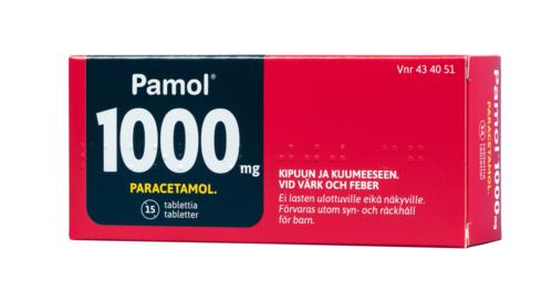 PAMOL tabletti 1000 mg 15 fol